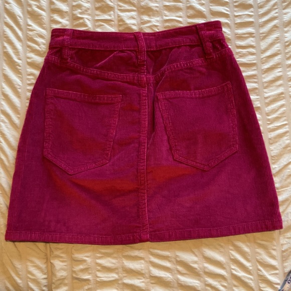 Current/Elliott corduroy mini skirt size 23 - Picture 3 of 9